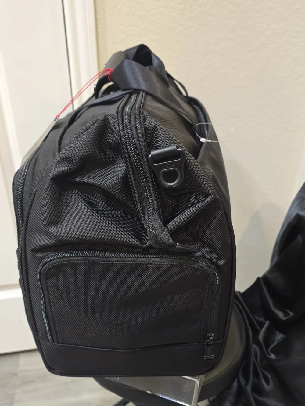 Tumi Framed Soft Duffel Bag - Black